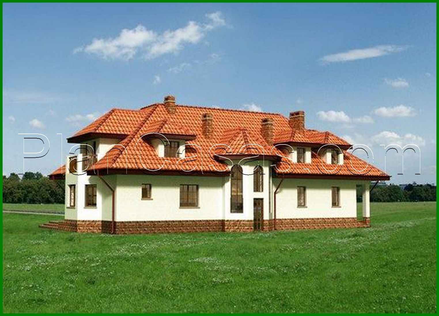 990. Big mansion project