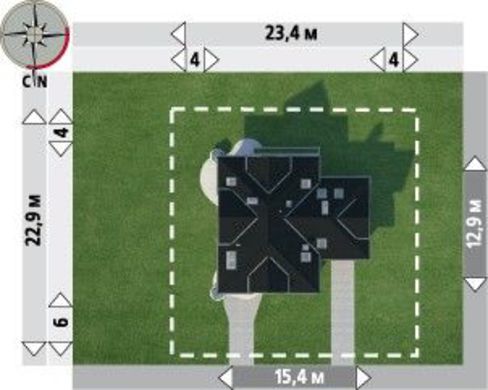 998. Unique cottage with an attic and six bedrooms